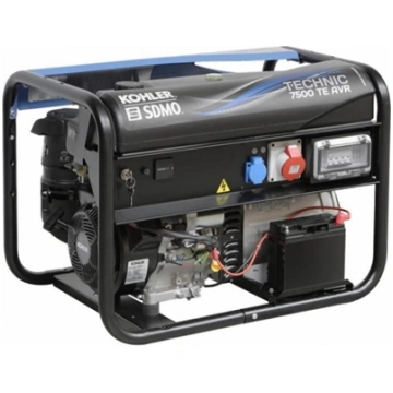 Ģenerators SDMO TECHNIC 7500 TE AVR C5; 6,5 kW; be