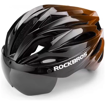 Rockbros Bike Helmet with Visor, Detachable UV Pro