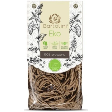 Bartolini Makaron gryczany EKO* - gniazda 250 g - 