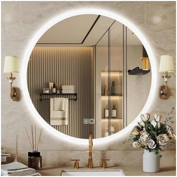 60 cm LED vannas istabas spogulis ar apgaismojumu