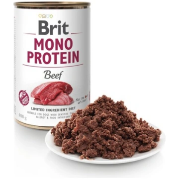 Brit Care Beef Mono Protein Konservēts 400g Suņiem