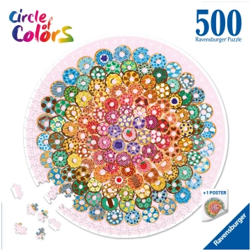 "RAVENSBURGER puzle ""Krāsu aplis Doughnu"", 500 g