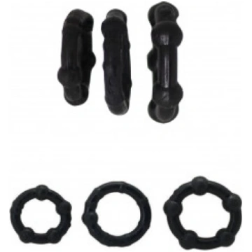 Anello fallico kit contro eiaculazione precoce coc