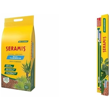Seramis speciāls substrāts palmām, 15 L un laistīš