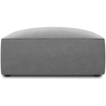 Samta pufs, Ruby, 1 sēdvieta, 93x93x40, pelēks Mic