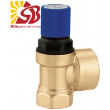 CALEFFI drošības vārsti boilerim 3/4" F 6 bar 5315