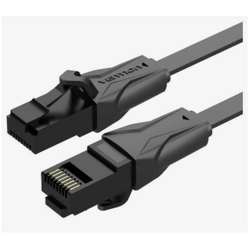 PATCH CABLE CAT.6 UTP/2M BLACK IBABH VENTION | IBA