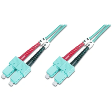 Digitus Fiber Optic Multimode Patch Cord, OM 3, SC