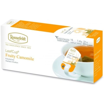 Augu Tēja Ronnefeldt Leaf Cup Fruity Camomile 15x1