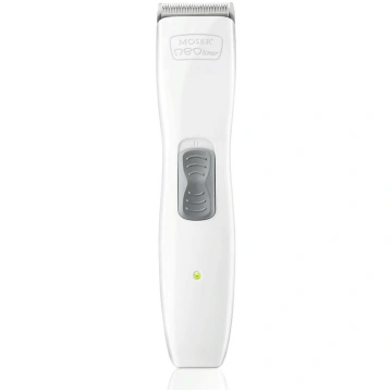 MOSER NeoLiner Trimmer White (1586-0050), matu gri