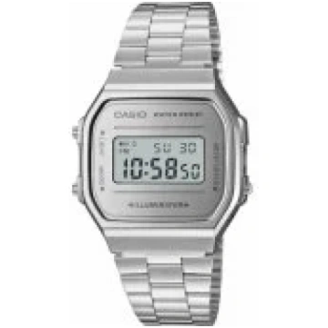 CASIO Vintage A168WEM-7EF Silver Pulkstenis A168WE