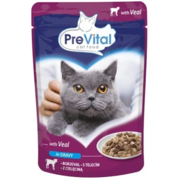 PREVITAL Vistas liellopu gaļas konservi kaķiem ar 