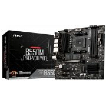 MSI MSI B550M PRO-VDH WIFI Processor family AMD, P