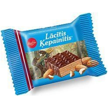Vafeļu torte LAIMA Lācītis Ķepainītis, 40g ( Gab. 