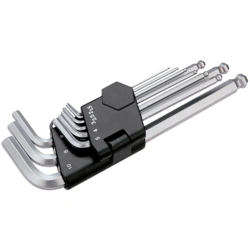 Long Arm Ball Point Hex Key Set 1.5-10 mm | 9 pcs 