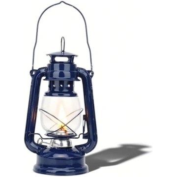Naftas lampa Vintage kempinga laterna gaismas Pārn