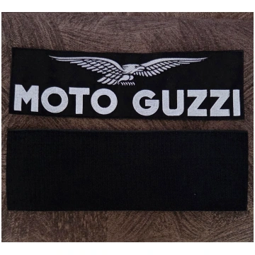 Patch Toppa Aquila Moto Guzzi Ricamata 30x9cm con