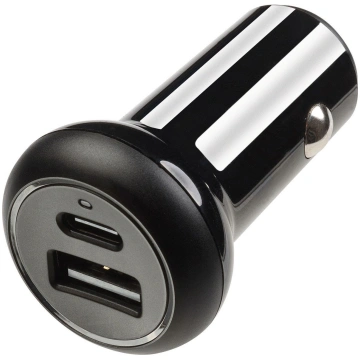 Vivanco auto lādētājs USB/USB-C 24W (62303)