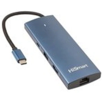 Extra digital Adapter USB Type-C to HDMI, LAN, 3x 