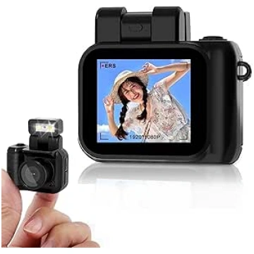 Mini digitālās kameras atslēgu piekariņš, 1080P HD