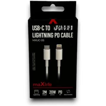 MaXlife Type-C-Lightning 2m