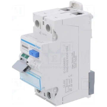 RCD breaker | Inom: 40A | Ires: 30mA | Max surge c