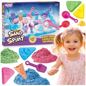WOOPIE SAND FAIRY Kinetic Sand Set Ice Cream Parlo
