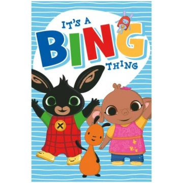 Bērnu flīsa sega Bing Thing, 100x150 cm