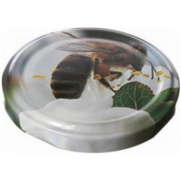 Metāla vāciņš, skrūvējams 66 mm burkām, Foto bite