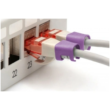 Digitus Color clips for Patch cable - Violet A-CC-