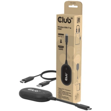 Club 3D - transmitter and receiver - wireless vide