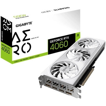 Gigabyte GeForce RTX 4060 Aero OC 8G grafiskā kart