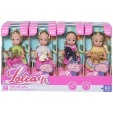Lelle 12cm ar sunīti mix Loleaqi 38229