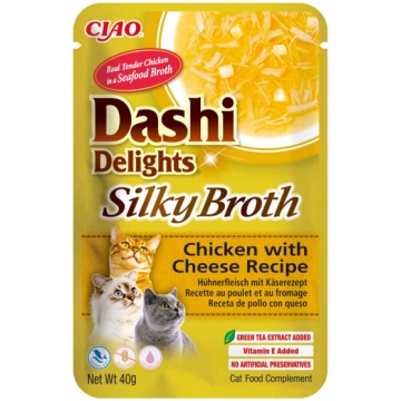 INABA CAT Dashi Delights Silky Broth Chicken with 