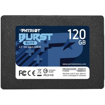 Patriot Burst Elite 120 GB, SSD (black, SATA 6 Gb 