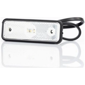 LED Balts piekabes gabarītlukturis FT-004 B Fristo