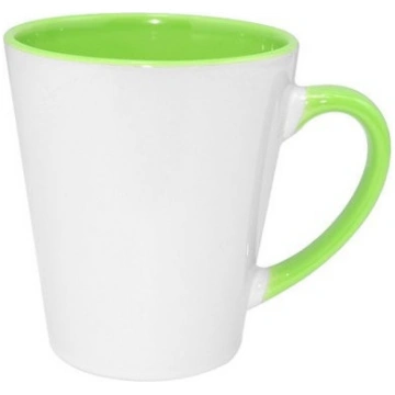 sublimācijas krūze apdrukai Latte light green Best