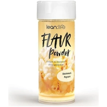 Lean:Life FLAVR pulveris 60 g krūzītē – Popkorns –