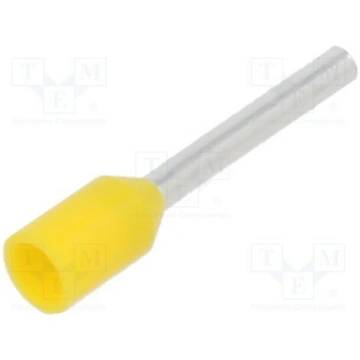 Tip: bootlace ferrule; insulated; copper; 0.25mm2;