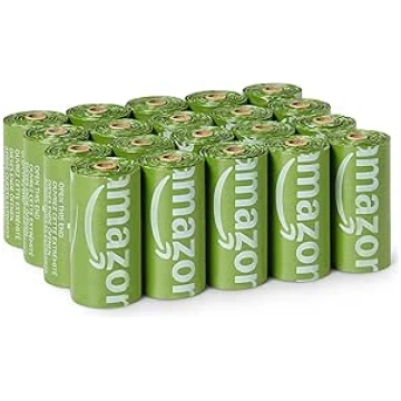 Amazon Basics Recycled Dog Waste Bags No Dispenser