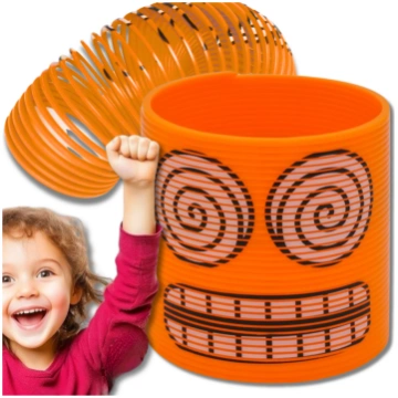 Bakalu Magic Springs Emoji rotaļlieta atspere, ora