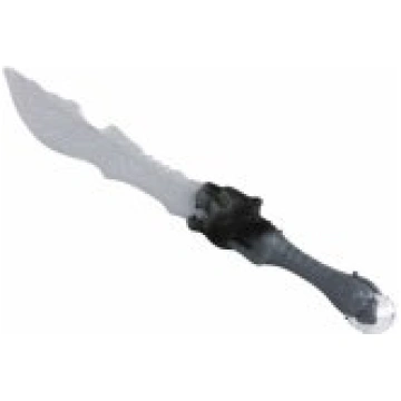 LEAN Toys Lightsaber, Lion-Shaped Handle, Gray Aks