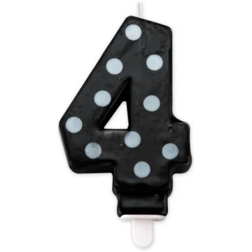 BIG PARTY CANDELA POIS NERO 4 Special Deters Shop