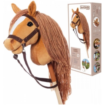 Zirgs Uz Nūjas Hobby Horse Hoppihorse A3 Chestnut