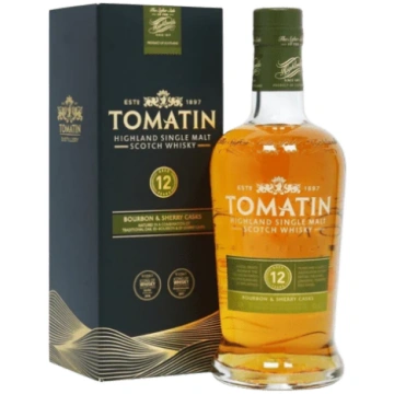 Tomatin 12 YO viskijs 1 l