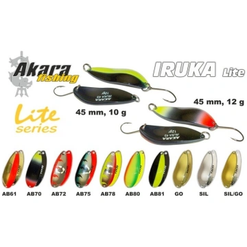 Блecнa AKARA Lite Series «Iruka» (кoлeбaлкa, 12 г,