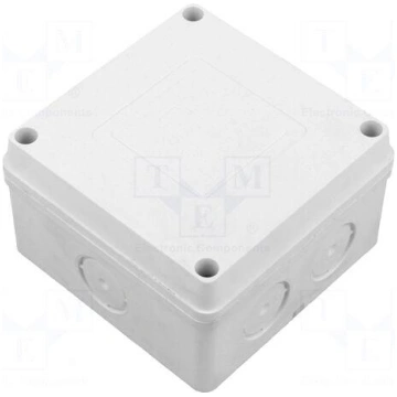 Enclosure: junction box | X: 89mm | Y: 52.5mm | Z: