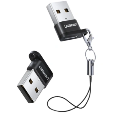 Adapter USB Ugreen US280 USB-A - USB-C Czarny (505