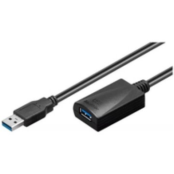 MicroConnect Active USB 3.0 cable A-A M-F With int