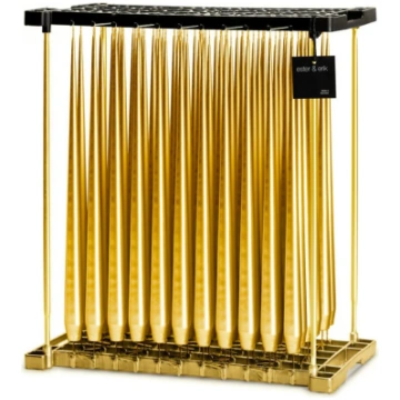Ester & Erik Peitschenkerze Gold Metallic #90 50cm